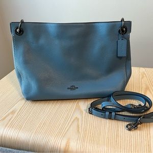 Coach Clarkson Hobo in Chambray